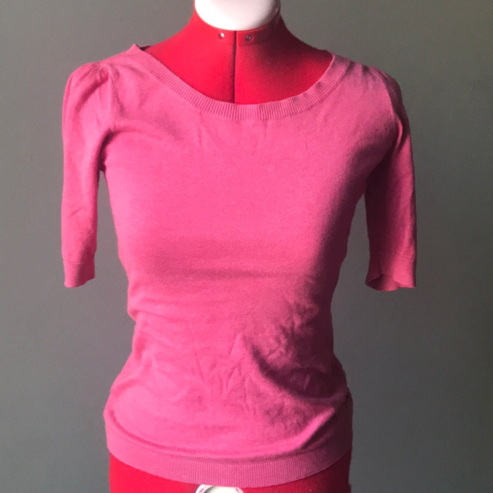 Pink banana republic sweater
